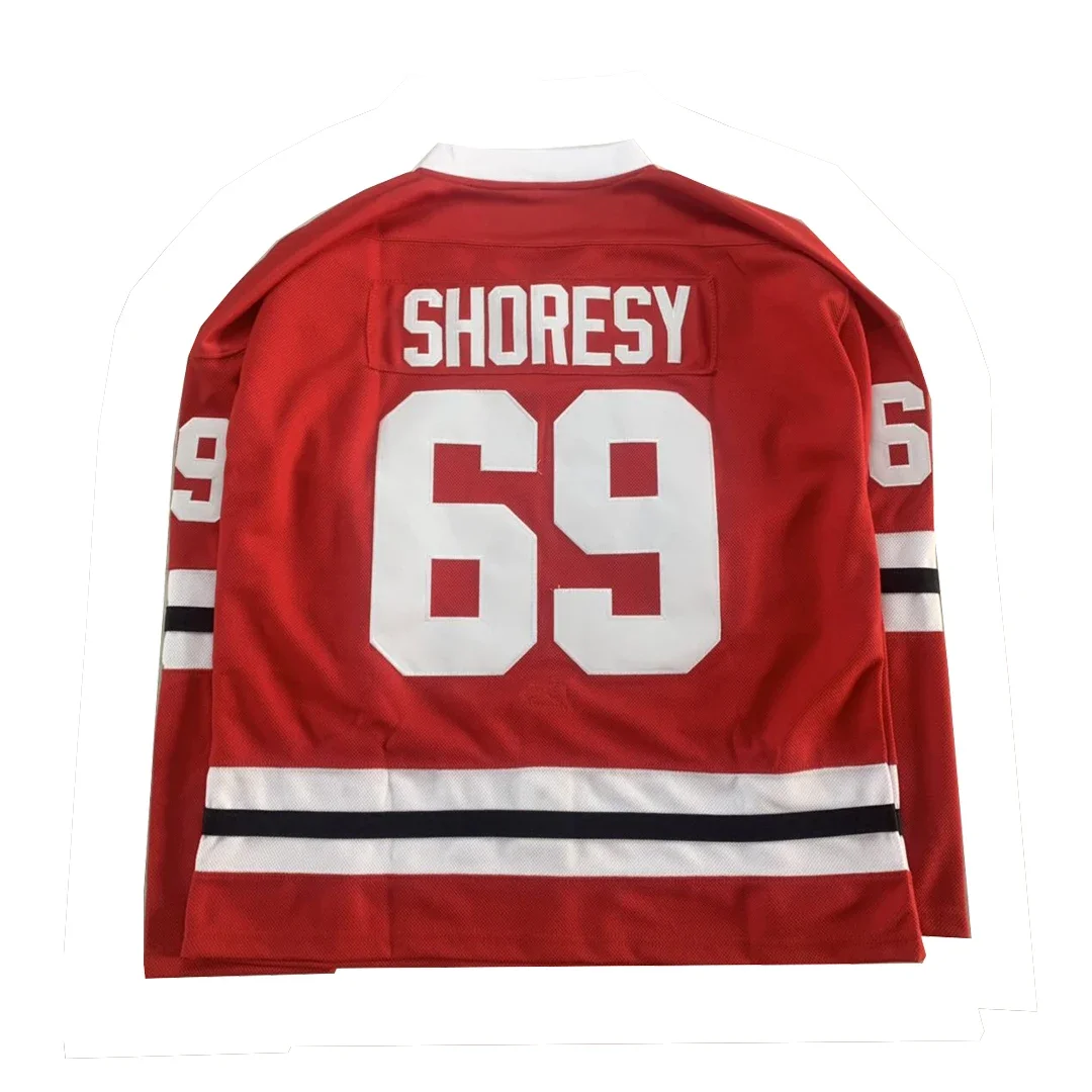 2025 New Ice Hockey Jersey BOSTON 18 HAPPY GILMORE Sewing Embroidery Outdoor Sportswear Jerseys High Quality Black New style