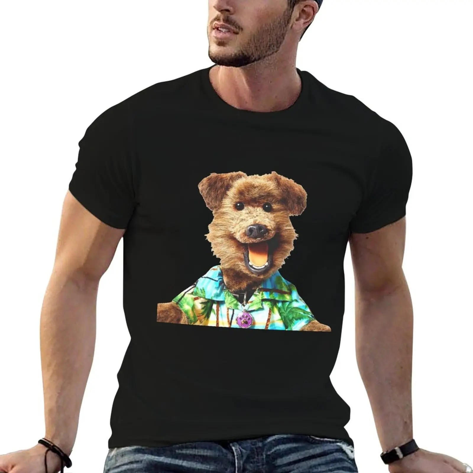 

Hacker T Dog T-Shirt man t shirt heavy cotton man graphic t shirt shirt men 100% cotton luxury brand T-Shirt