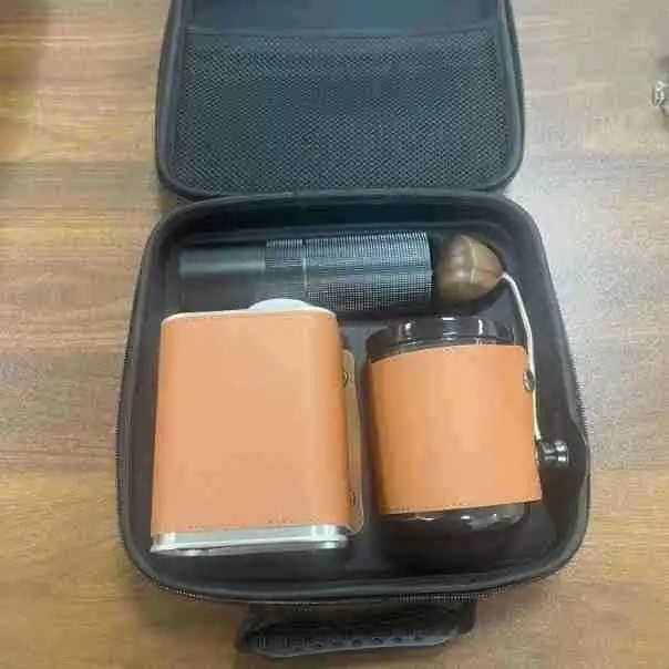 

Домашний Американский минималистичный кофейный набор ручной работы, комбинированный кофейный стеклянный фильтр, горшок ручной работы, уличный подарочный набор