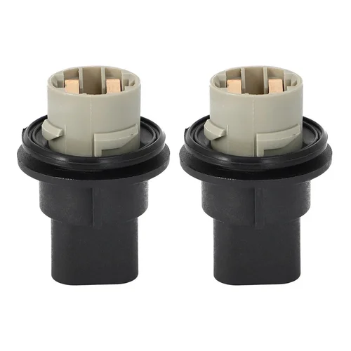 Imagen 1 del producto Base de enchufes de lámpara de luz de intermitente delantera automática, 2 uds. 68191950 AA apto para Jeep Compass Patriot Grand Cherokee 2011-2013 2015-2016