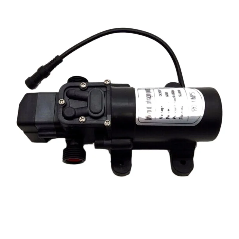 Booster Mist Pump 12V DC 110 PSI Water Self-Priming With Power Adapter For Swimming Pool Garden Spryaer Irrigation System