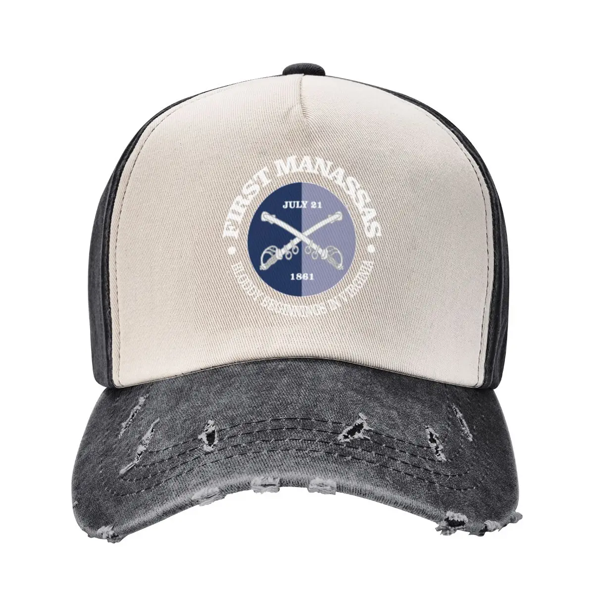 1st Manassas (B&G) Baseball Cap Fashion Beach Icon Women Caps Men's