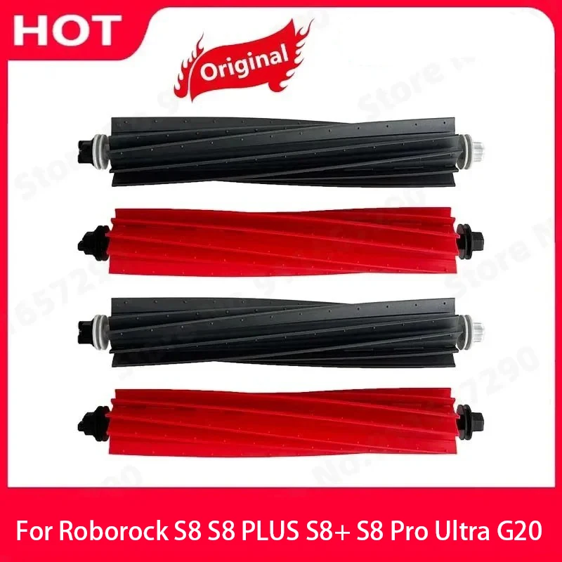 Neue Original Roborock S8 S8 PLUS S8+ S8 Pro Ultra G20 Teile Dua Roller Hauptbürste Gummi Frei Schnur Pinsel Zubehör