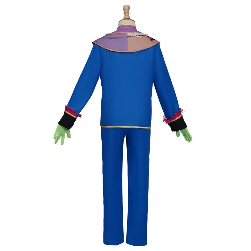 SN88 Anime Oshi No Ko Hoshino Aqua Cosplay Costume Wig Hoshino Akuamarin Blue Uniform Outfit Ai Hoshino For Kids Men Event Outfi