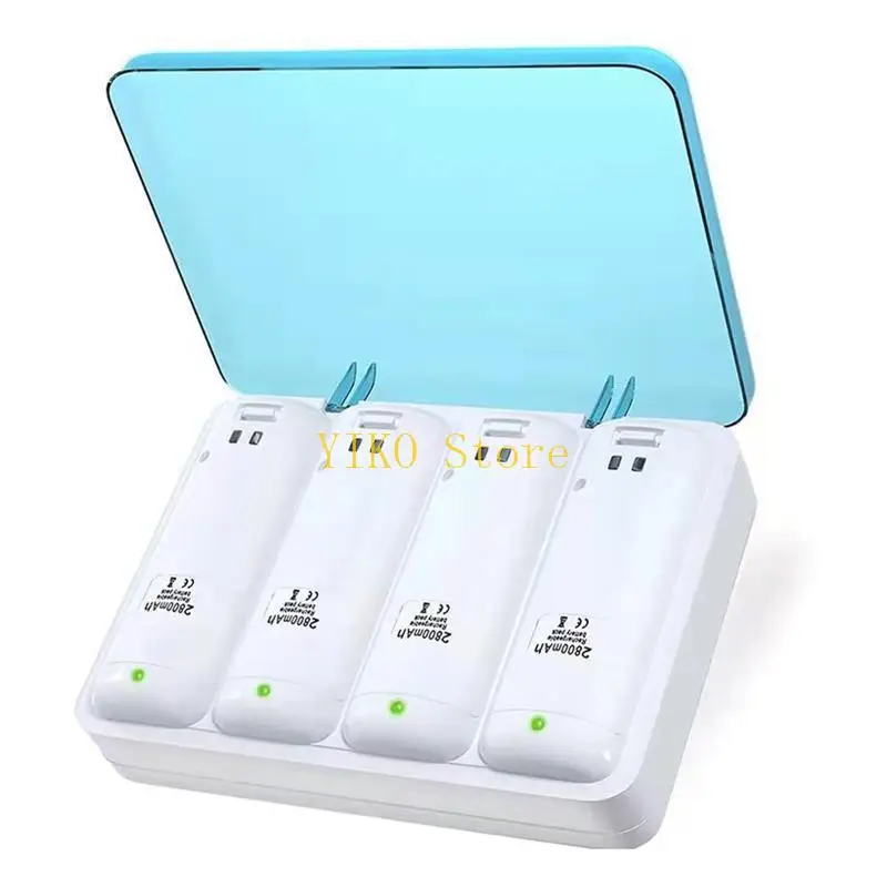 K32C شحن Dock Gamepad Controller 4 منافذ محطة شاحن