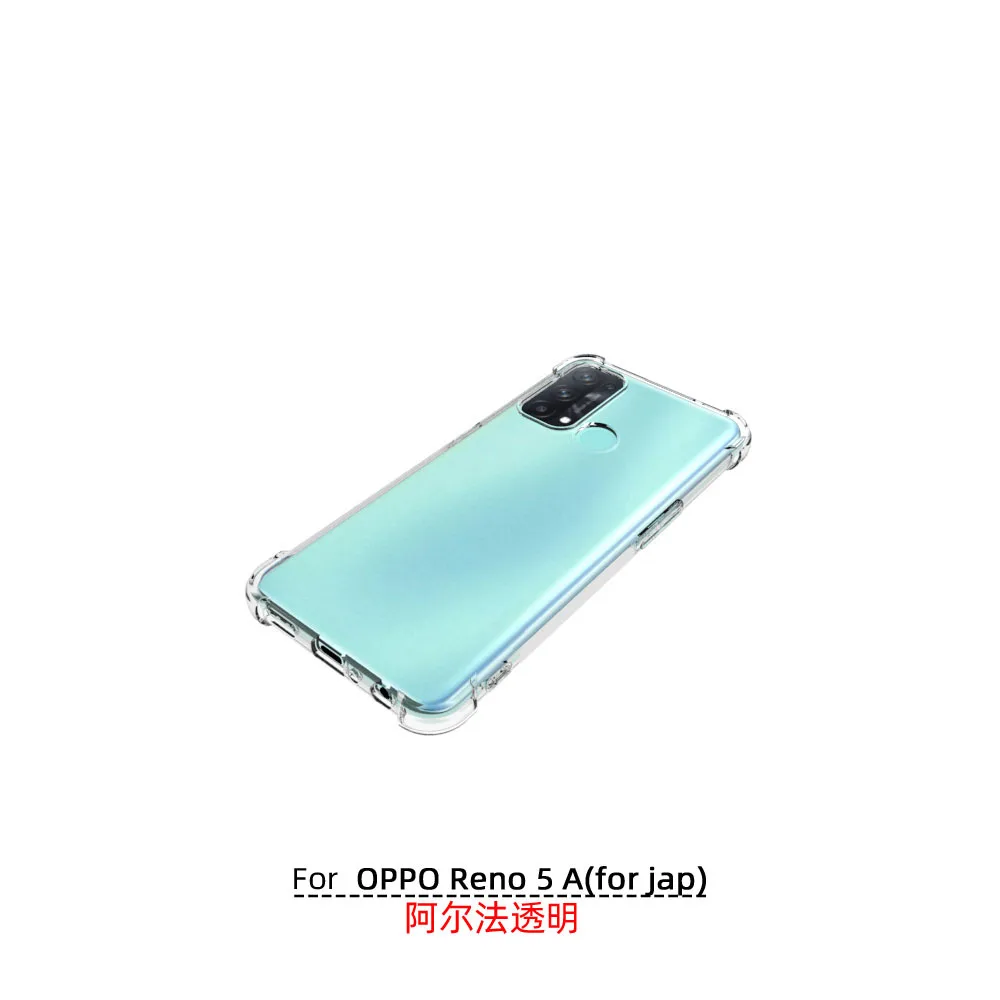 Luftkissen-Schutzhülle für Oppo Reno 3A 5A 7A 9A 11A 13A 15A Transparente Airbag-Silikon-TPU-Rückabdeckung für Oppo Reno 13A 15A – Detail 15