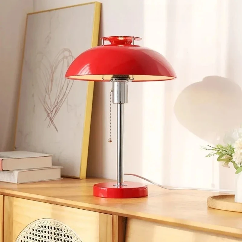 

Designer Vintage Bauhaus Table Lamp LED E27 Retro Atmosphere Desk Lights Living Room Decoration Bedroom Bedside Studio