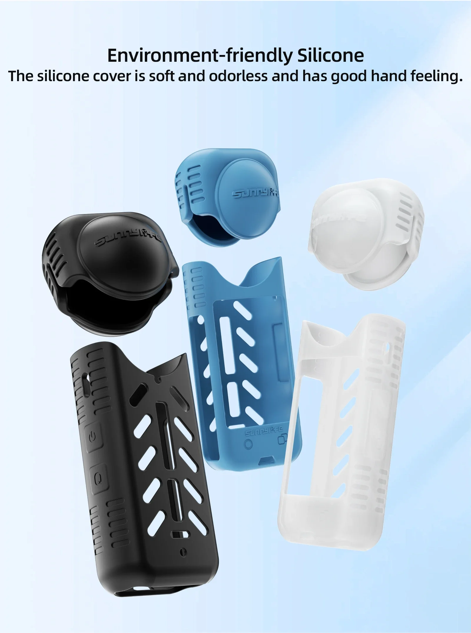 Silicone Lens Cap Cover para Insta360 X4, Body Anti-drop, Soft Protective Case, Action Camera Accessories