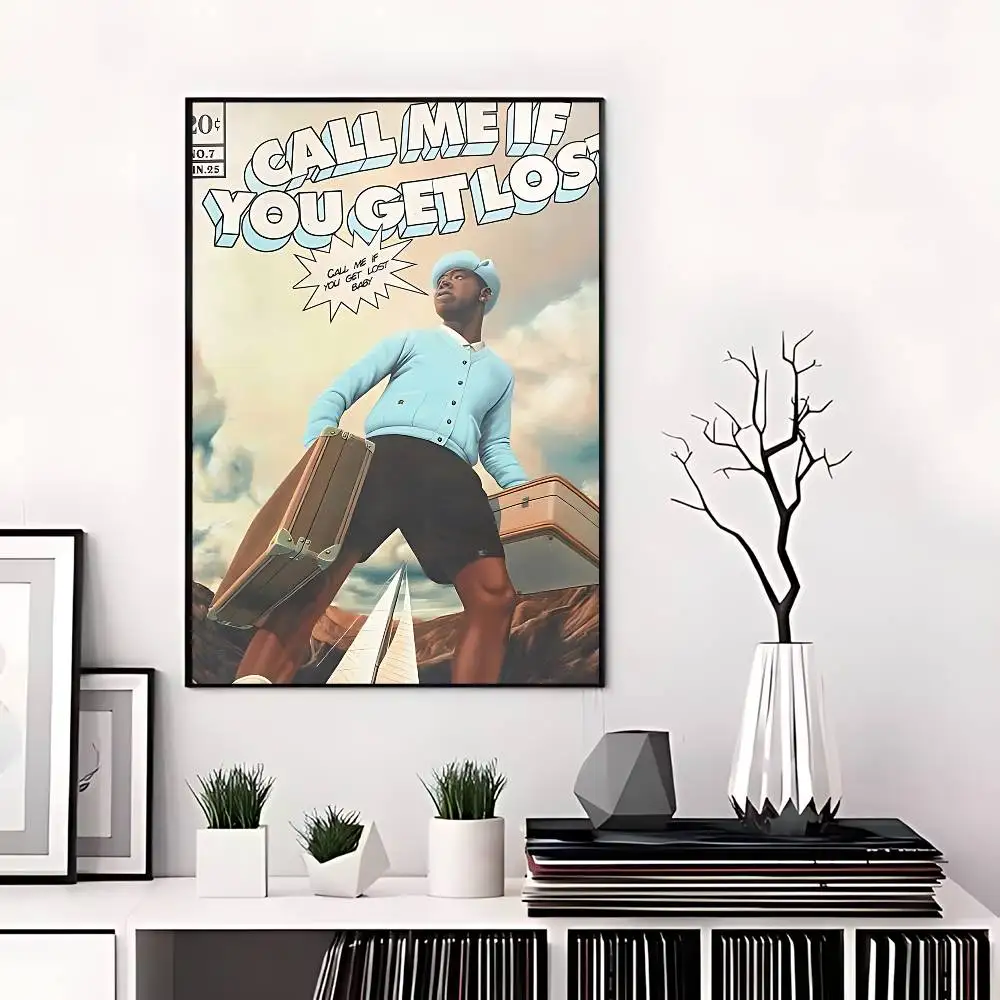 Tylers The C-CreatorS SINGER Classic Anime Poster Waterproof Paper Sticker Coffee House Bar Room Wall Decor view 5