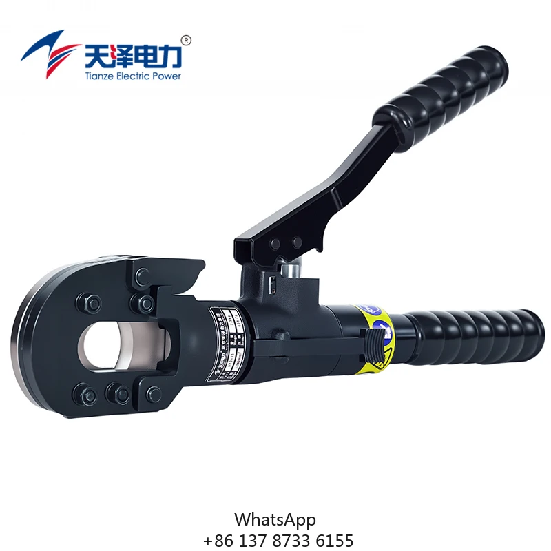 

HTC-26 Max 25 Mm Hand-Operated Hydraulic Cable Wire Rope Cutter Tool