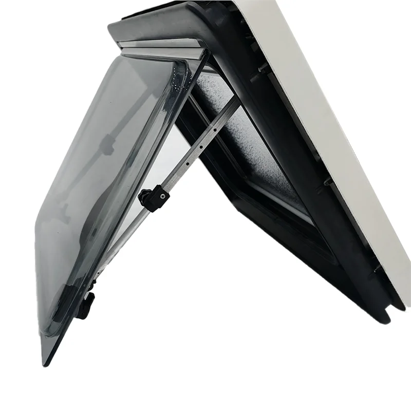 1000x500mm ASA RV Outward Opening Window UV-Resistant Double Acrylic Glass With Insect Screen And Blinds For Caravan