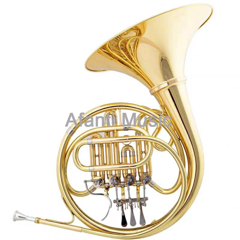 

Afanti Music B Key / Brass Body / 4-Key French Horn Entry Model (AFH-E120G)