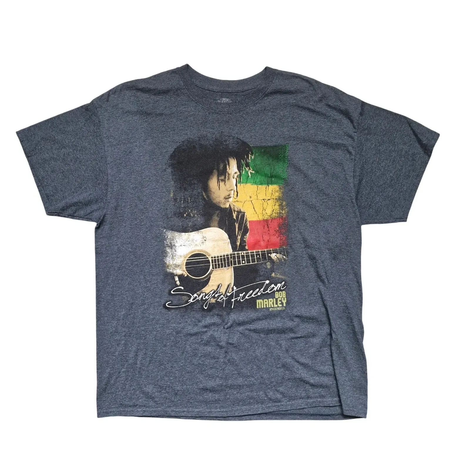 Рубашка Bob Marley для взрослых XL, серая регги, певица, автор песен, островная музыка Рубашка Bob Marley для взрослых XL, серая регги, певица, автор песен, островная музыка