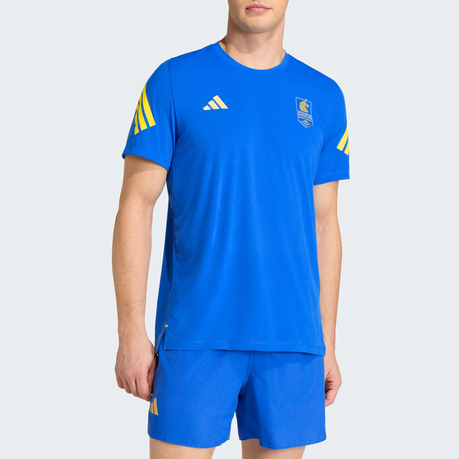 Adidas genuine summer men's marathon series running short sleeved T-shirt KE8454