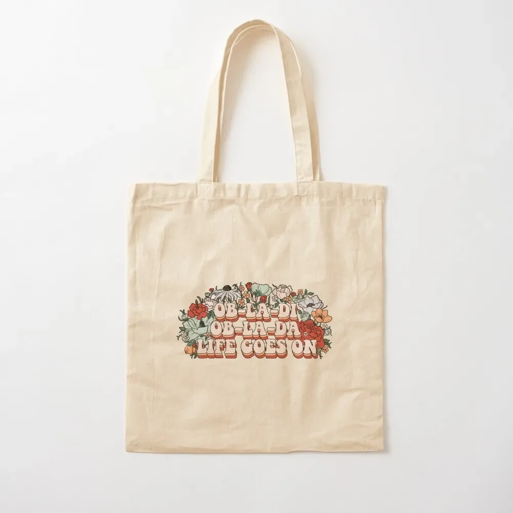 

Ob-la-di Tote Bag canvas tote bags custom canvas bag Lady cloth Bag