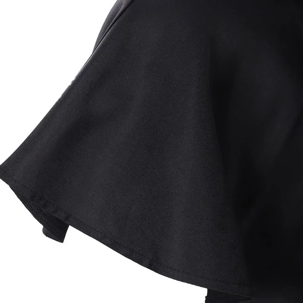 ชุดคลุมพร้อมหมวกเดธเฮดสำหรับผู้หญิง ชุดพื้นเมืองสำหรับการแสดงบนเวที เสื้อผ้าจีนโบราณ พร้อมเครื่องประดับ