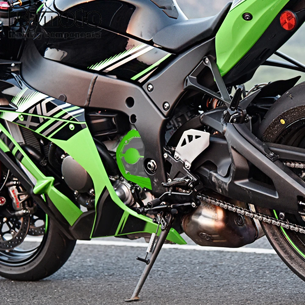 ZX 10R For Kawasaki ZX10R 2016 2017 Front Sprocket Cover For zx10r 2022 accessories 2011 2012 2013 2014 2015 2018 2019 2020 2021