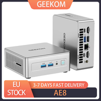 GEEKOM AE8 AI Mini PC, AMD Ryzen 7 8845HS 8 Cores Max 5.1GHz, 32GB DDR5 5600MHz RAM 512GB SSD, WiFi 6E Bluetooth 5.2, 3*USB 3.2