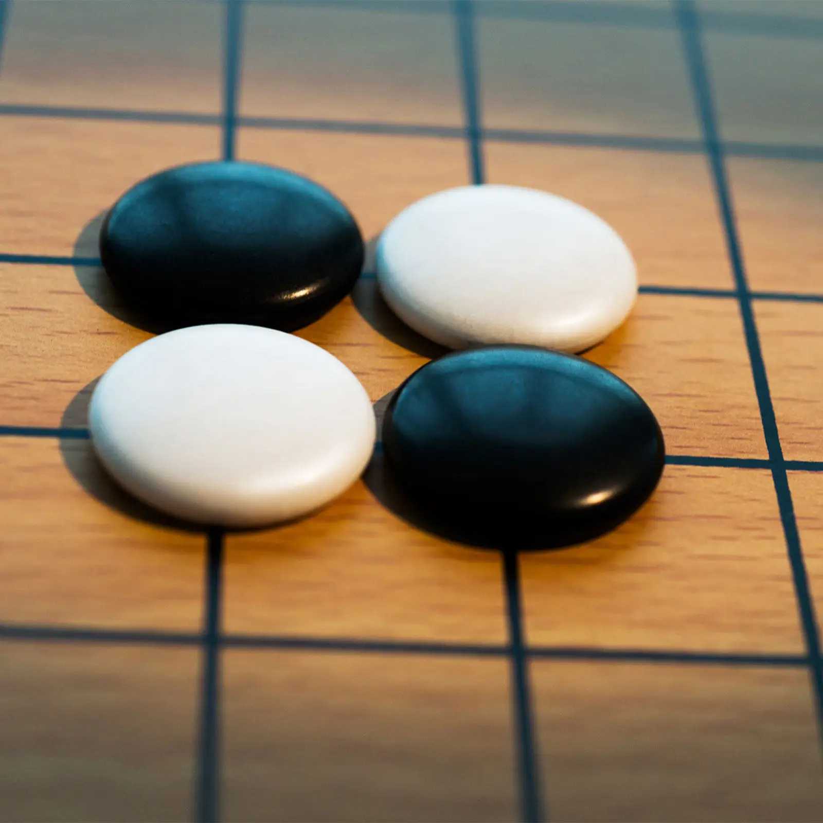 1Set Creative Go Chess Stone Flat Glass Beads Educational Accessories Safe Gentle Materials Develop Thinking Skills