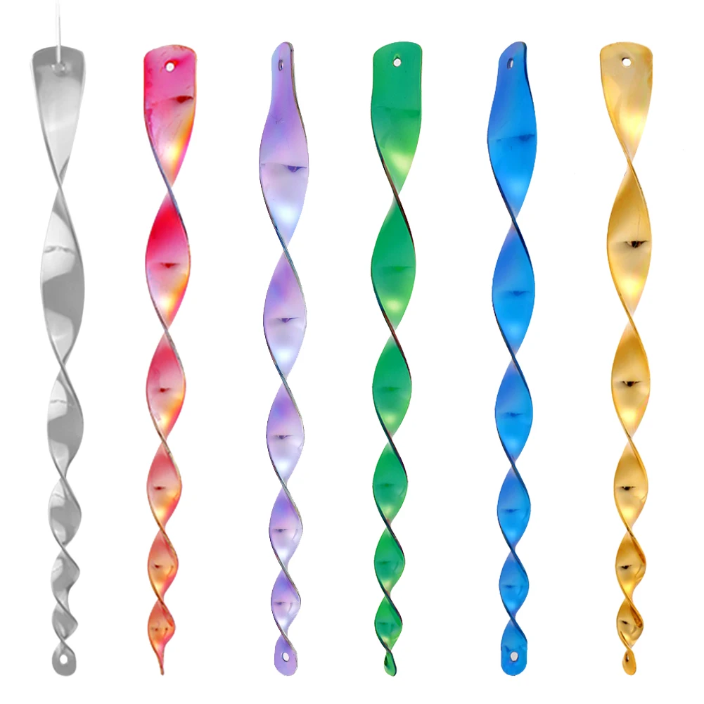 

10pcs Bird Catcher Waterproof Reflective Bird Repelling Stick Plastic Hanging Bird Repellent Wind Tur Convenient for Rural Areas