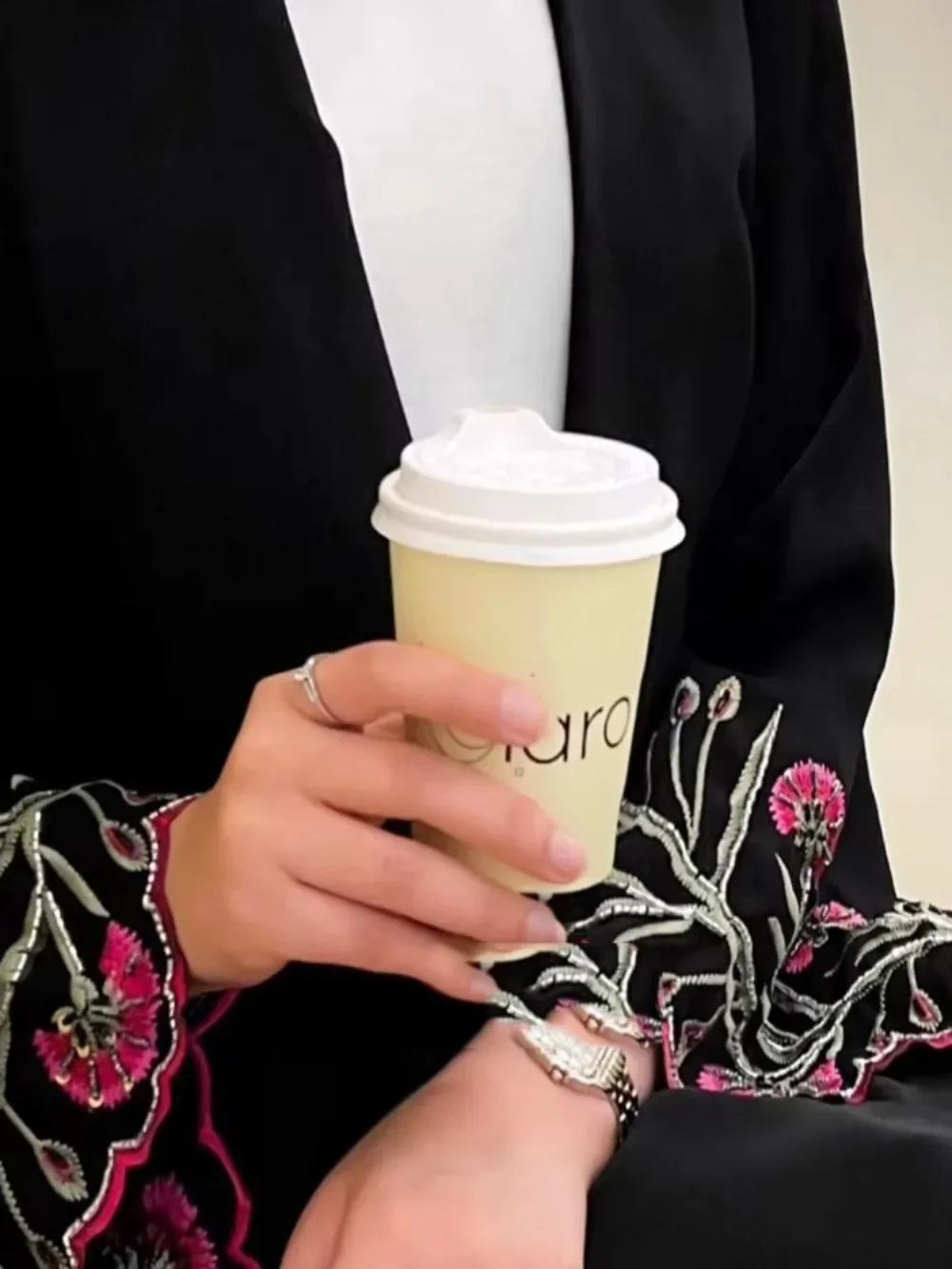 عباية نسائية للعيد فستان حفلات مطرز عبايات إسلامية سترة جلابية فساتين رمضان فيستدو لارغوس قفطان رداء عربي طويل 2026 #5