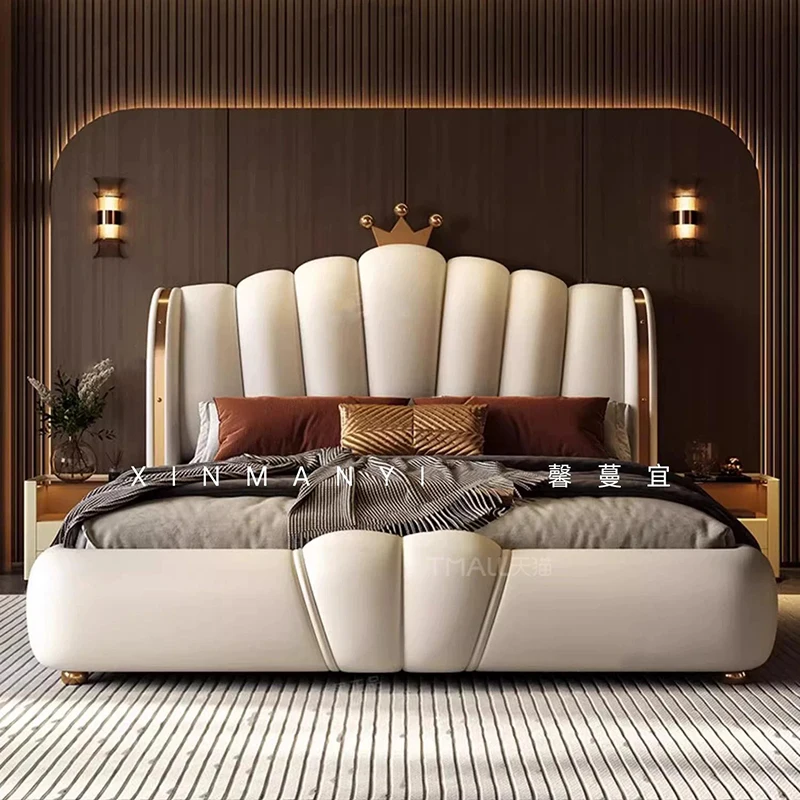 Unique European Bed Beauty Designer Display Skincare Princess Bed Show Ergonomic Service Postmodern Beliche Trendy Furniture