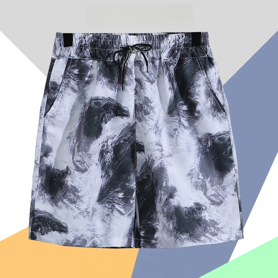Summer Beach Shorts for Outdoor Wear, Quick Drying, Sanya Tourism, Beach Surfing, Lazy Style, Big Shorts for Men