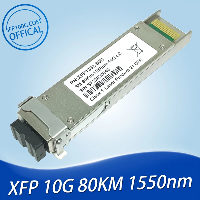 

Fujitsu FIM31052 FC9573D430 H3C 0231A41G IBM 45W8178 Industrial 100-01506 109537555 1550nm 80km оптический трансивер XFP LC SMF