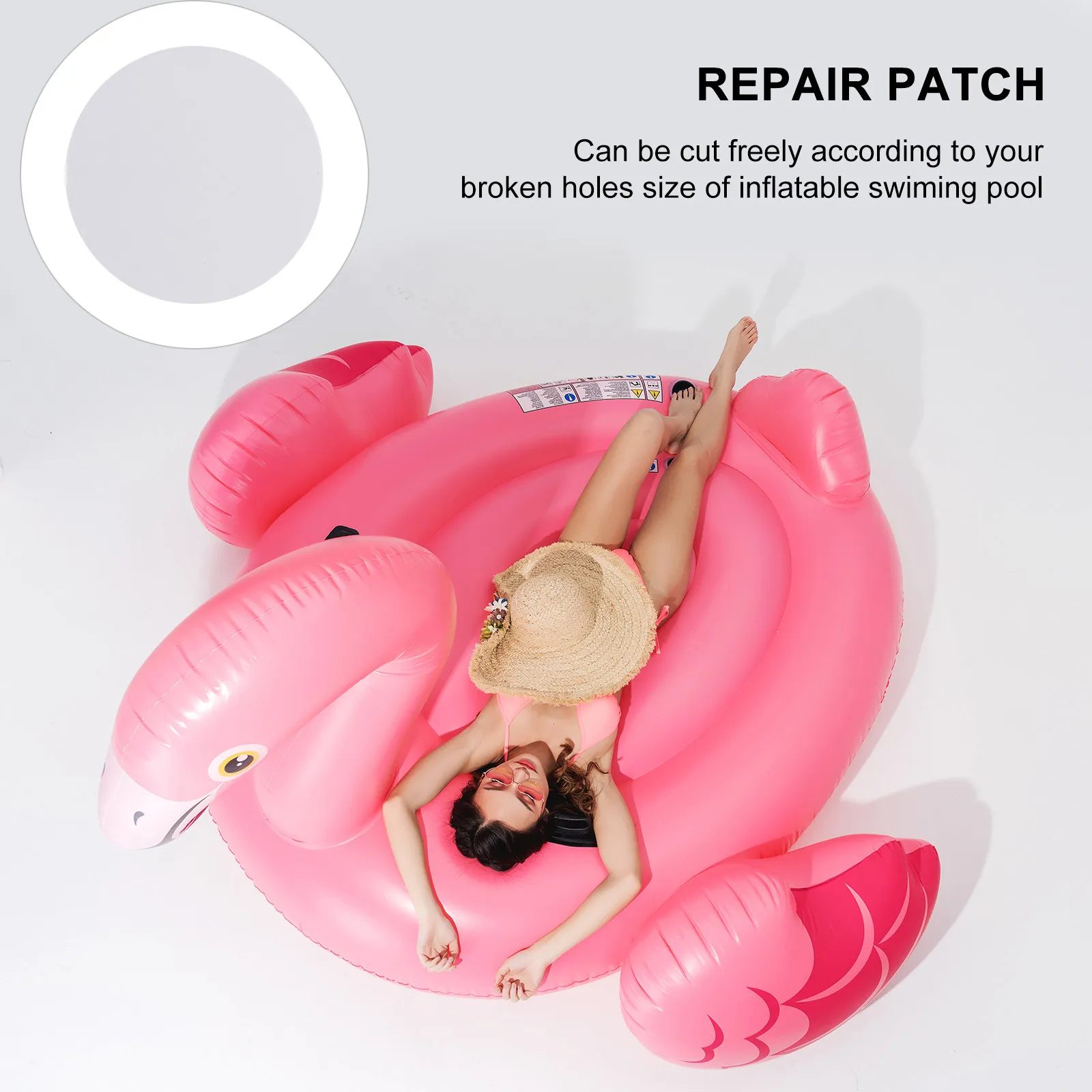 

30 шт. самоклеящихся водонепроницаемых ремонтных заплаток для надувных изделий: для плавательных кругов, лодок, диванов