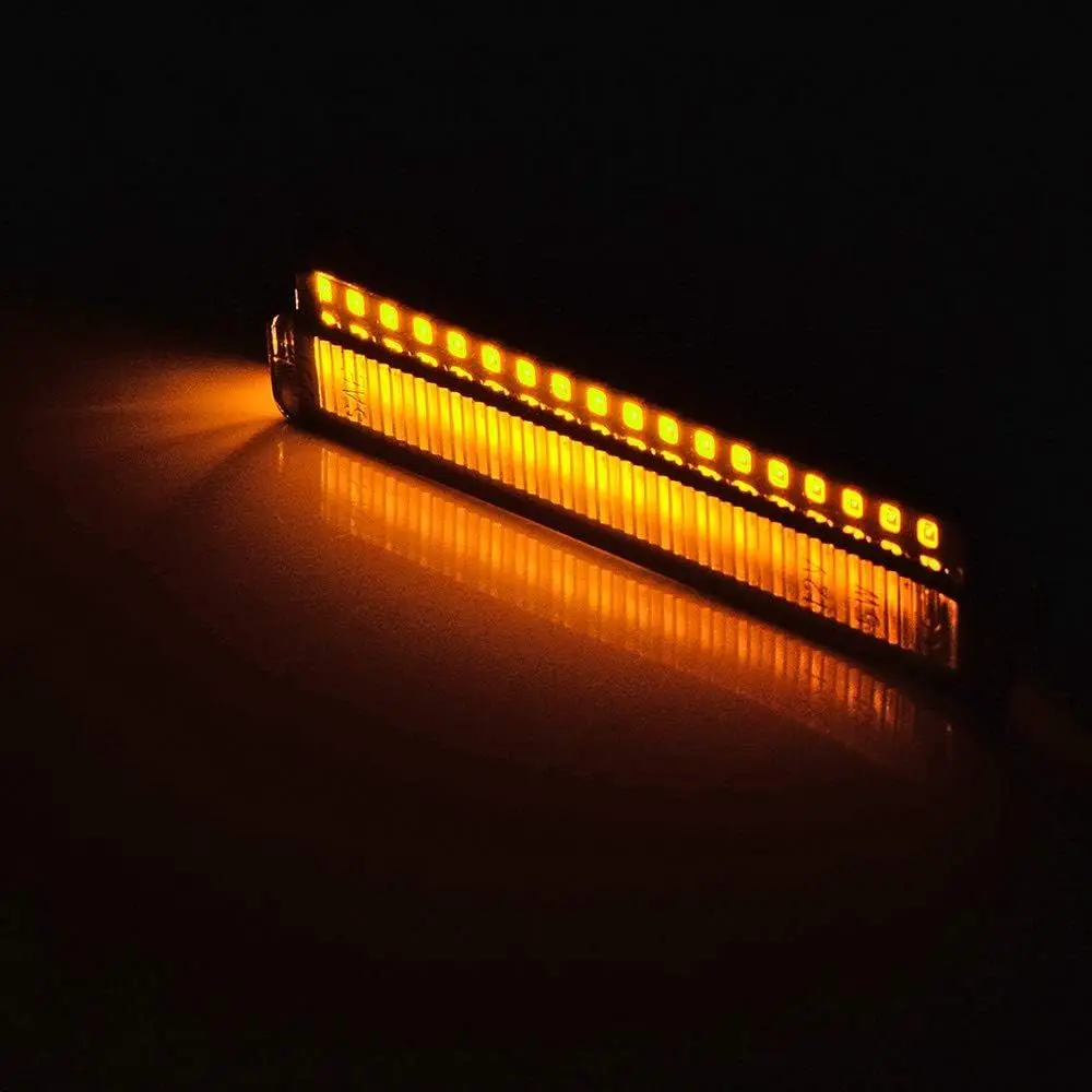 Luzes de sinalização âmbar LED sequenciais para espelhos de reboque Ford F150 2009-2014
