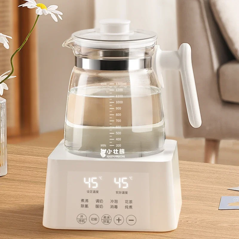 

All-glass Thermostatic Kettle Home Mother and Baby Milk Flusher Heat Preservation Boiling Water Milk Warmer Baby Milk Regulator