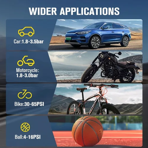 Imagen 2 del producto 2025 nuevo Xiaomi Mijia compresor de aire inflable Treasure 2D 2000mAh inflador portátil bomba de aire 2D para bicicleta coche motocicleta bola