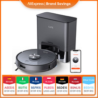 ILIFE T20S LDS Robot Vacuum Cleaner,5000 Pa,Auto Empty Dock 60 Days Hands off Cleaning Vacuum And Mopping Wet / Dry Sweeping