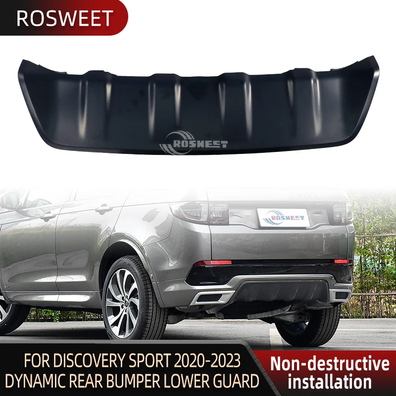 Car Rear Lip Protection Cover For Land Rover Discovery Sport Dynamiv 2020 2021 2022 2023 L550 Rear Bumper Guard Board Plate