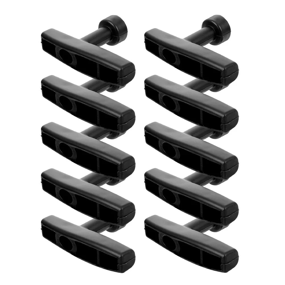 

10pcs Chainsaw Starting Rope Handle Durable Plastic Starter Pull Cord Universal Gas Sawing Machine Lawn Mower Tool