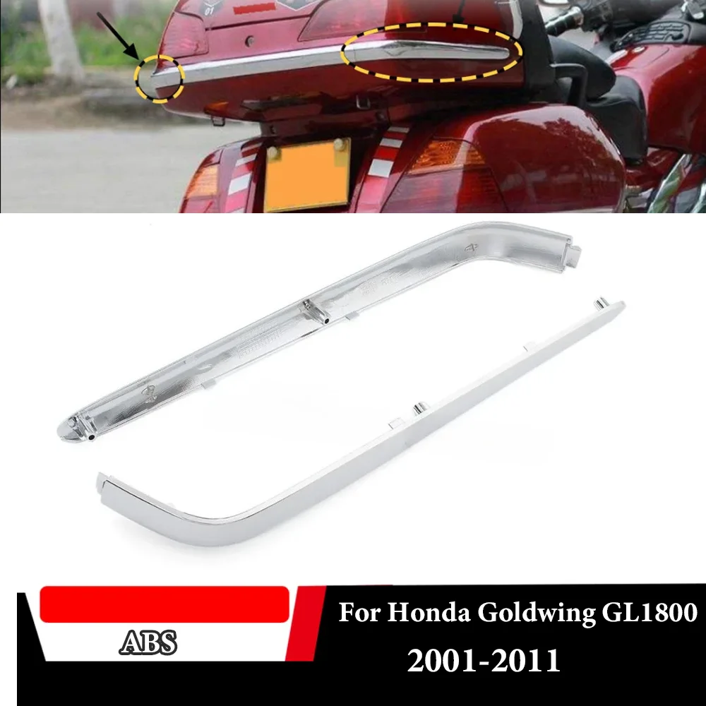 

For Honda Goldwing GL1800 GL 1800 2001-2011 Trunk Lower Saddlebag Side Fairings Bent Trims Cover