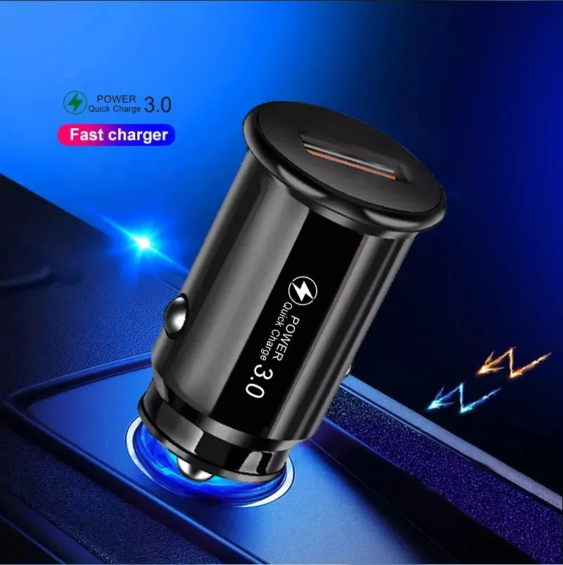 PSDA Car Charger Dual USB fast Charge For Samsung S10 iPhone XS Max Xiaomi Huawei Mini Mobile Car Phone Charger Adapter in Car