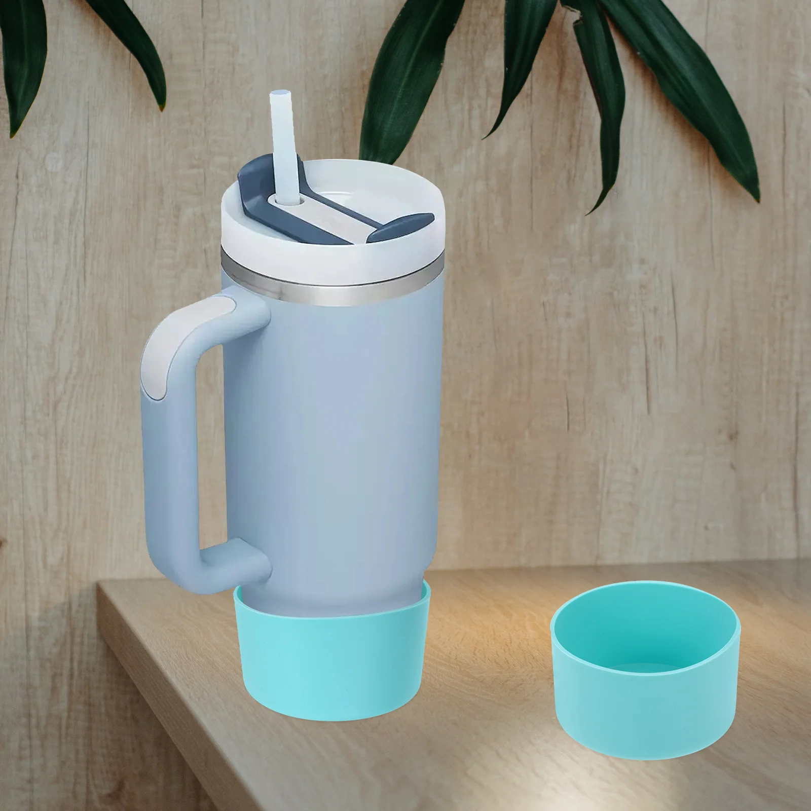 5 шт силиконовых накладок для дна стеклянных кружек