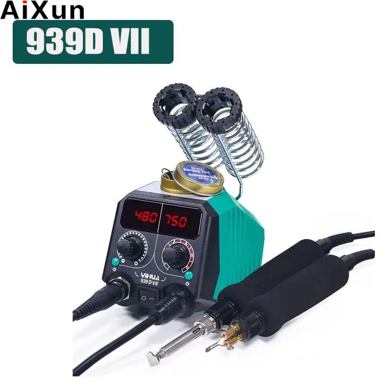

YIHUA 939D VI 939D VII 110V/220V Multi-function Precise Temperature Control High Power Digital Display Soldering Station