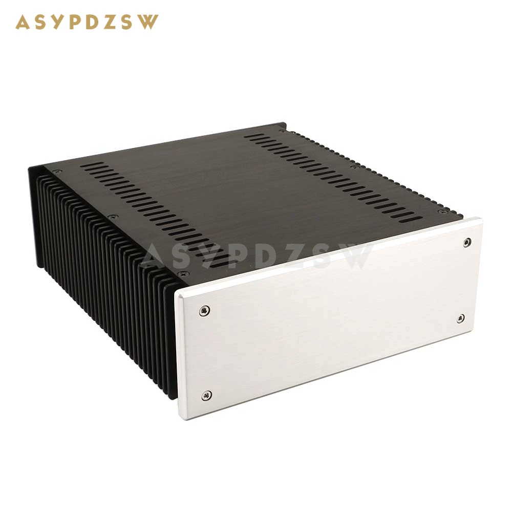 

2409A Aluminum Enclosure Class A power amplifier chassis AMP box dual heatsink 240x90x271mm