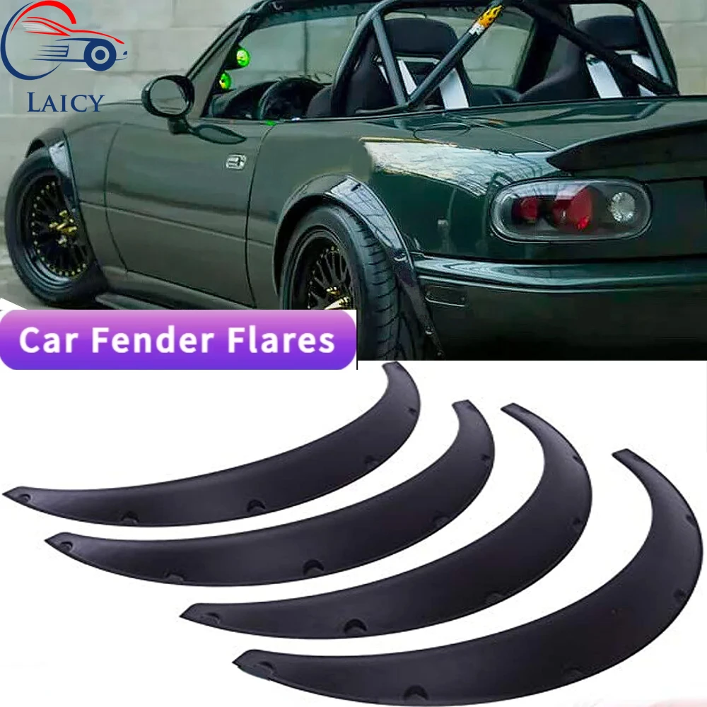 

LAICY для Miata MX-5 CX-5 323 626 автомобильная колесная арка, расширители крыльев, брызговик, брызговик, колесо, брова, очень широкий комплект кузова