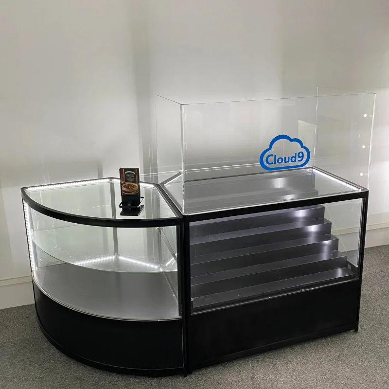 custom.Acrylic Counter Top Display Unit