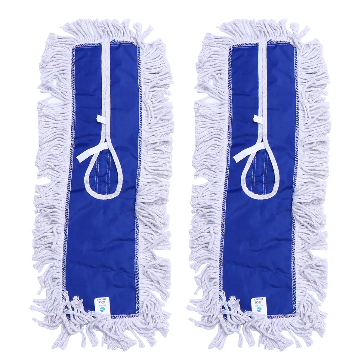 

2 шт. сменных хлопковых насадок для швабры, сверхпрочные впитывающие салфетки для уборки пола, стен, окон, потолков и углов