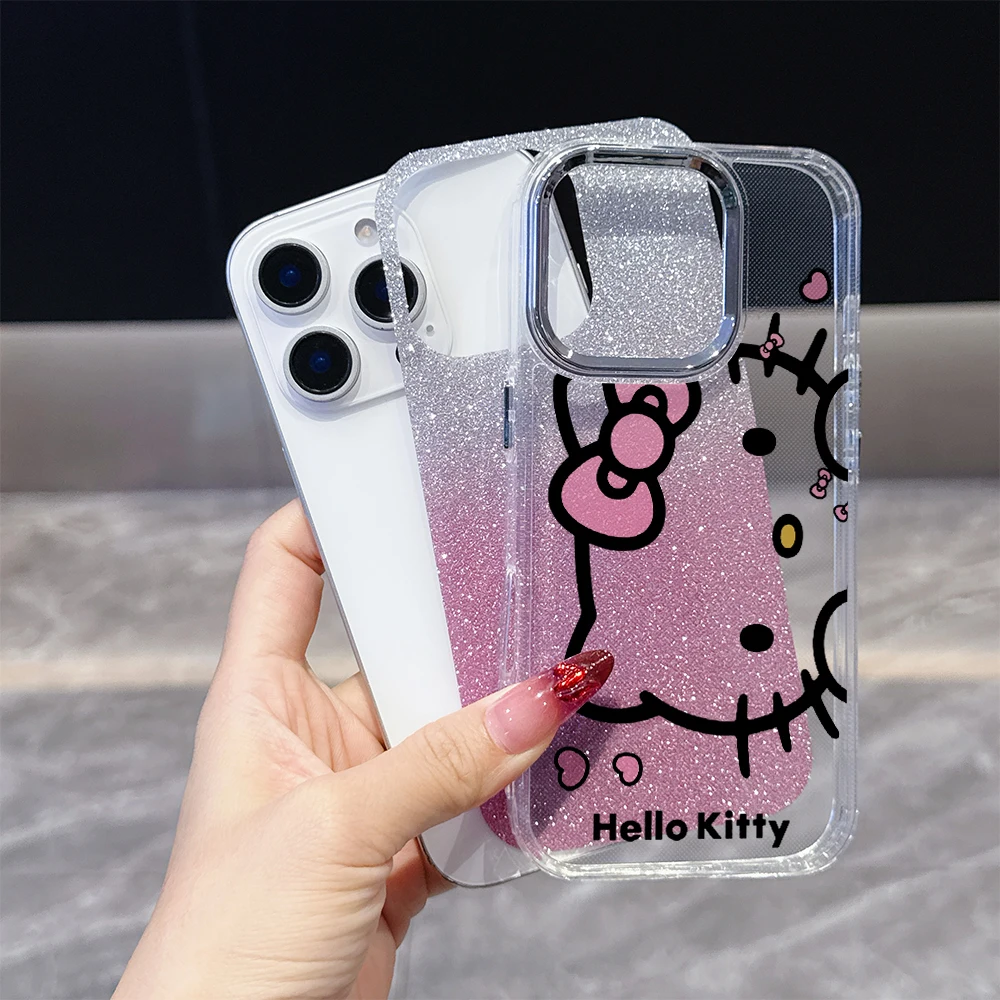 كارتون لطيف H-Hello K-Kitty تصفيح قضية الهاتف لسامسونج غالاكسي A56 A36 A26 A06 A55 A35 A16 A06 A54 A34 A25 A24 A15 A14 4G 5G