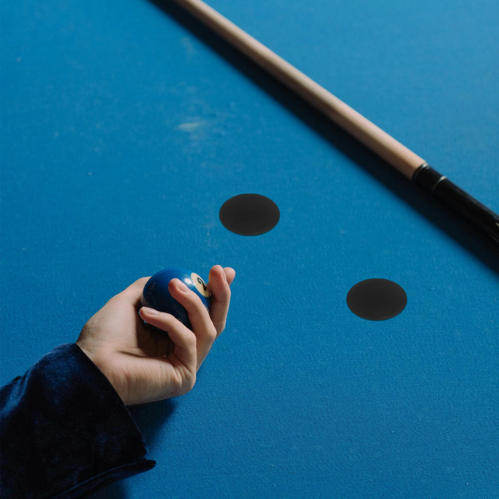 

1 Sheet Billiard Table Spot Stickers Self Adhesive Round Pool Snooker Marker Dot Table Cloth Marking Spots Sticker Dot