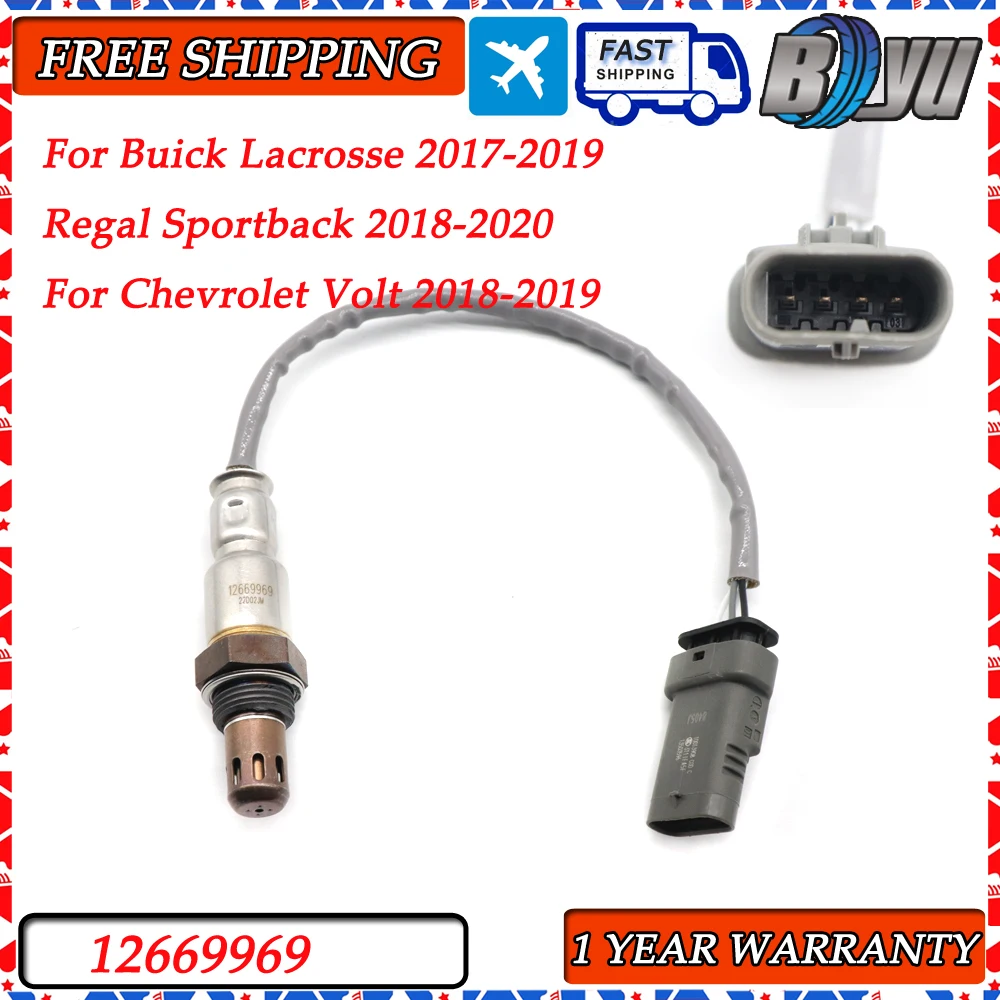

12669969 Downstream Rear Air Fuel Ratio Lambda O2 Oxygen Sensor for 2017-2020 Buick Lacrosse Regal Sportback Chevrolet Volt