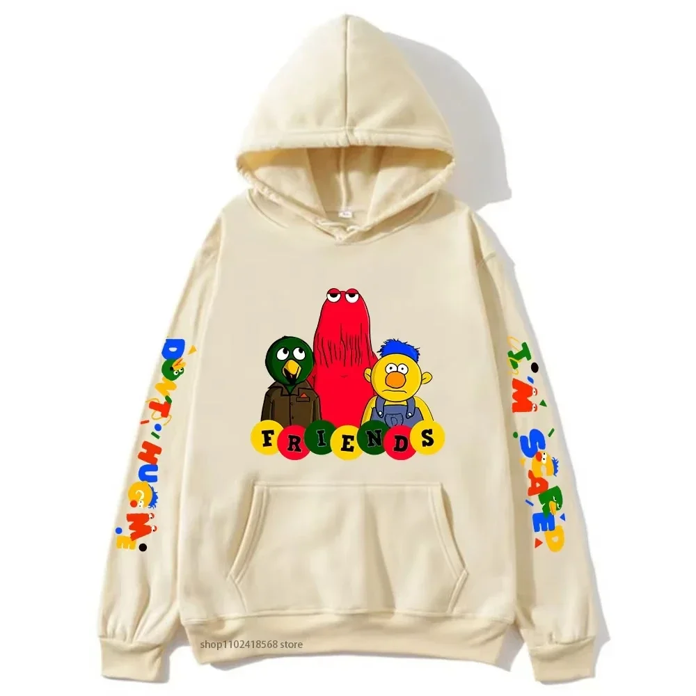 2025 Meme-dont Hug Me Im Scared Hoodies Cartoon Graphic Sweatshirts for Women Men's Unisex Sudaderas Boys_girls Clothing Y2k