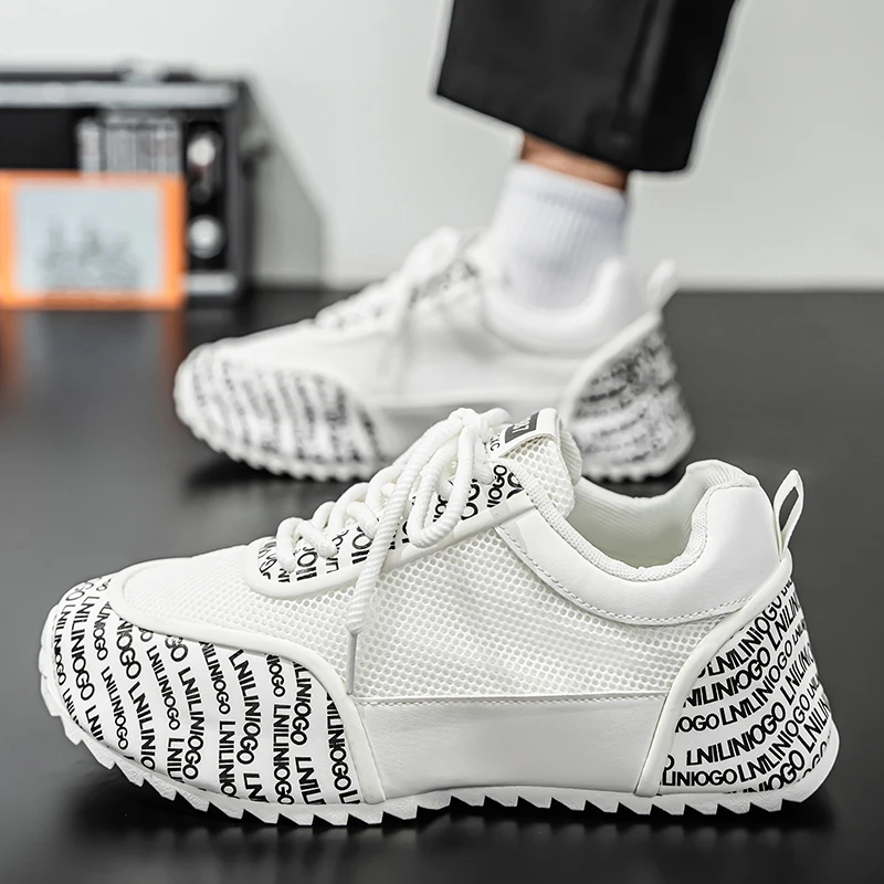 Good Quality Mens Casual Shoes New Spring Board Footwear Man Hot Sale Fashion Man Outdoor Anti Slip Sneakers Male Solid Colour 7