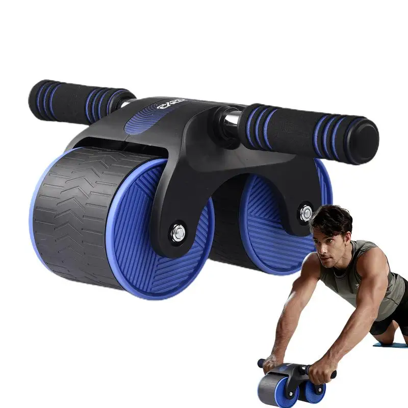 

Abdominal Muscles Fitness Wheel Automatic Rebound Slimming Fitness Abs Roller Bodybuilding Abs Wheel Belly Workout Equipment