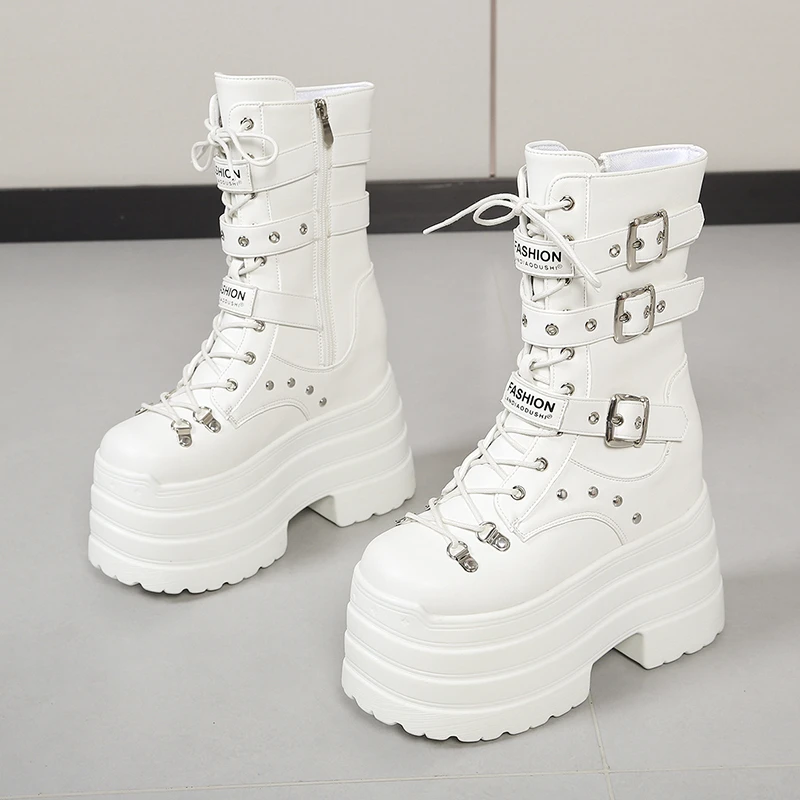 Original Thick-soled Sponge Mid-calf Boots, Versatile Women's Boots